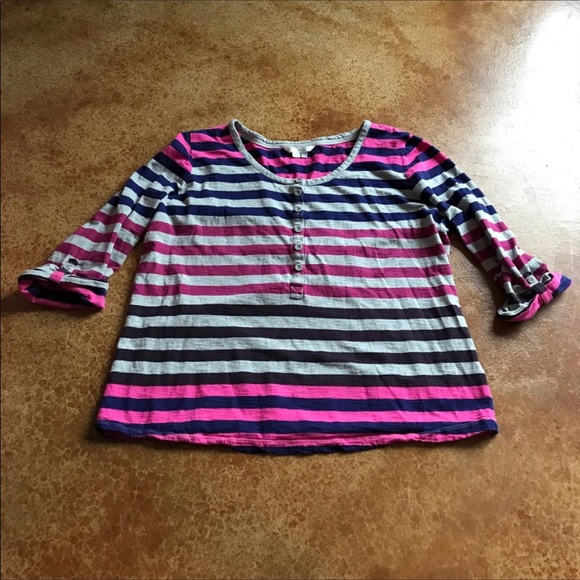 Boden Tops - Boden 20 (US 16) long sleeve striped T-shirt